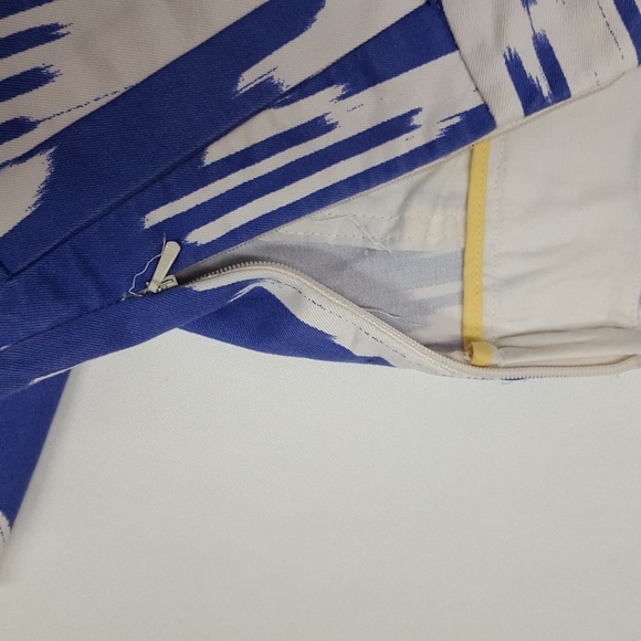 J. Crew Factory Purple Printed Chino Shorts - Picture 8 of 8